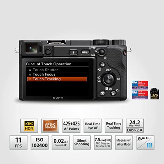Cony Alpha ILCE-6400L 24.2MP Mirrorless Camera (Black)