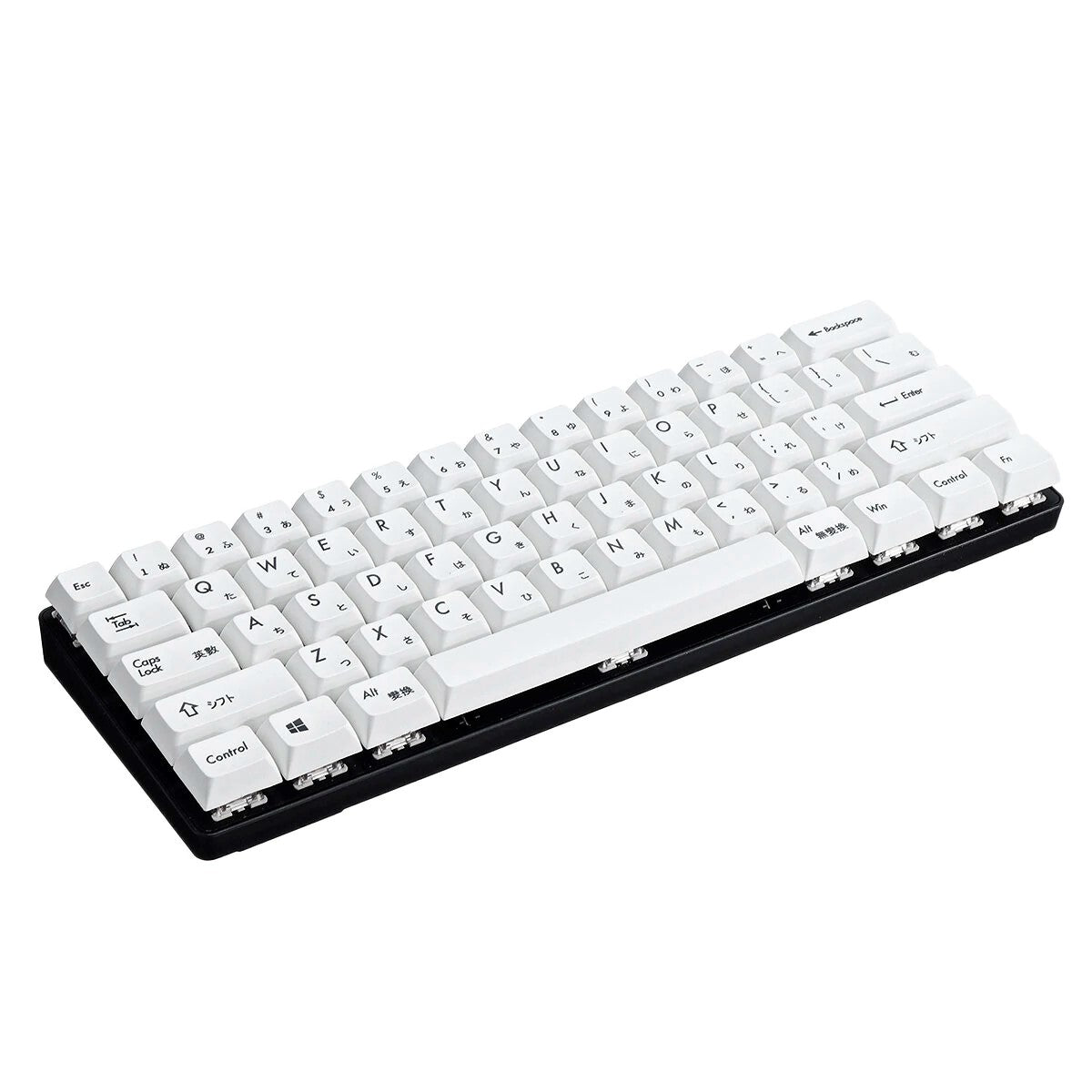 Black & White 119 Keys Mechanical Keyboard