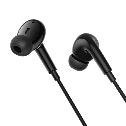 BWolf® BW-ES7 In-ear Wired Sports Earphone with Mic - Black