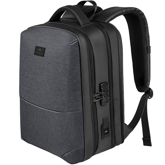 B&W Anti Theft Hard Shell Laptop Backpack