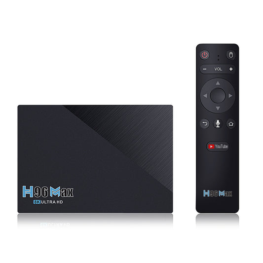 H-MAX RK3566 SDRAM Android 11.0 8K UHD TV Box bluetooth 4.0 5G Wifi