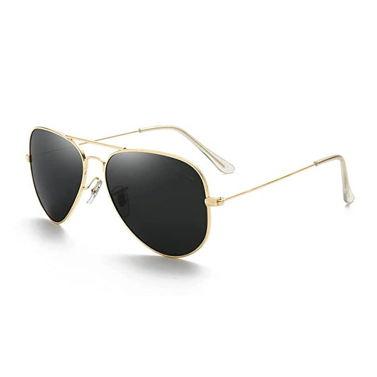 JACKON Polarized Classic Aviator Shaped Sunglasses Lightweight