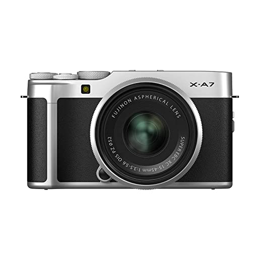 Kujifilms X-A7 24.2 MP Mirrorless Camera with XC 15-45 mm Lens