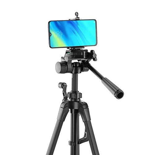 Simplex DSLR Tripod with Smartphone Holder and Carry Bag