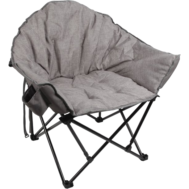 Ozark Trail Camping Club Chair, Gray